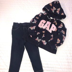 BabyGap Hoodie and Jeggings